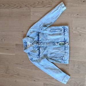 LEFTIES Jean Jacket sz 7-8yrs